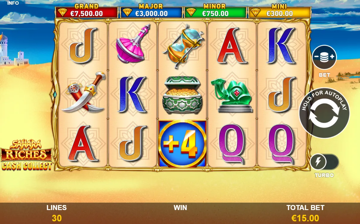 Sahara Riches Cash Collect